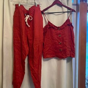 Vince Camuto linen set